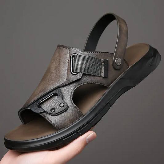 SANDALES EN CUIR 2025